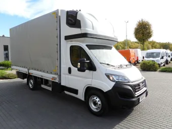 Fiat Ducato skrzynia plandeka 10 palet 180KM U89736 - przod prawy