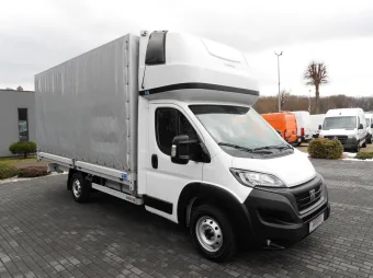Fiat Ducato skrzynia plandeka 10 palet 180KM X75398 - przod prawy