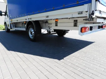 Fiat Ducato skrzynia plandeka 10 palet 180KM T85754 - rama