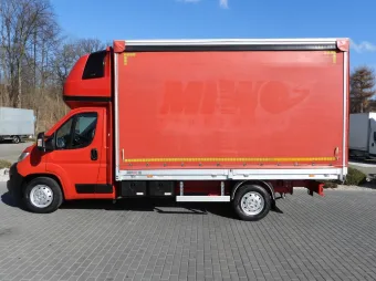 Fiat Ducato skrzynia plandeka 8 palet 180KM L09210 - tyl