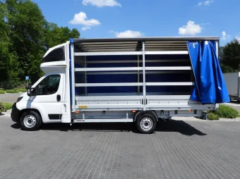 Fiat Ducato skrzynia plandeka 10 palet 180KM T85754 - tyl