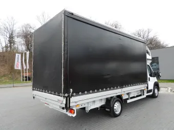 Fiat Ducato skrzynia plandeka 10 palet 180KM K01899 - tyl zabudowy