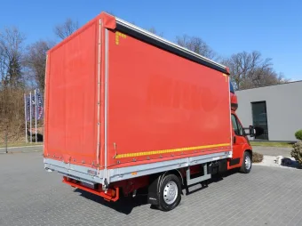 Fiat Ducato skrzynia plandeka 8 palet 180KM L09210 - tyl zabudowy
