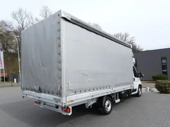Fiat Ducato skrzynia plandeka 10 palet 160KM U02479 - tyl zabudowy
