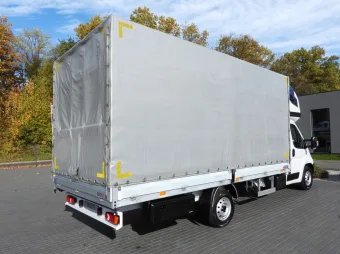 Fiat Ducato skrzynia plandeka 10 palet 180KM U89736 - tyl zabudowy