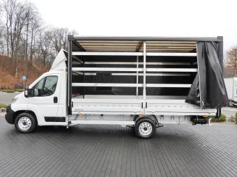 Fiat Ducato skrzynia plandeka 10 palet 160KM R59195 - zaladunek