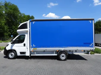 Fiat Ducato skrzynia plandeka 10 palet 180KM T85754 - zaladunek