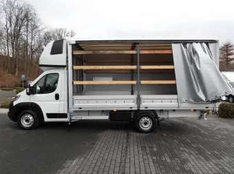 Fiat Ducato skrzynia plandeka 10 palet 180KM X75398 - zaladunek