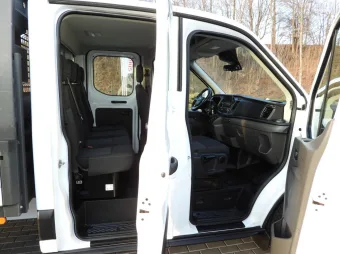 Ford Transit doka skrzynia 170KM P49383 - pasazer