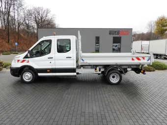 Ford Transit doka wywrotka 170KM K69707 - zaladunek