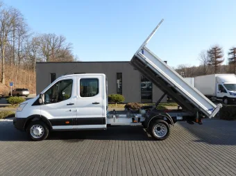 Ford Transit doka wywrotka 170KM Y09584 - zaladunek