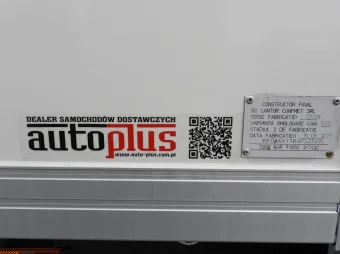 Ford Transit kontener chłodnia 8 palet 165KM S27692 - kabina