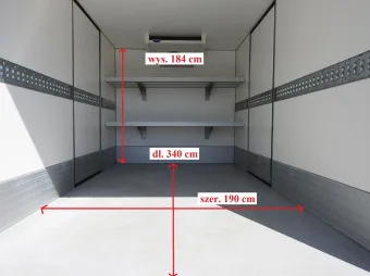 Ford Transit kontener chłodnia 170KM K64281 - tyl zabudowy