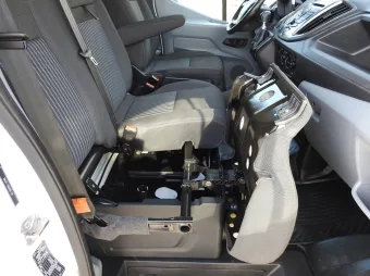 Ford Transit kontener winda 8 palet 170KM B14018 - fotel pasazera