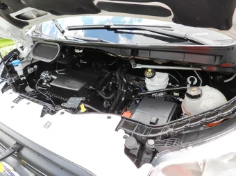 Ford Transit kontener winda 8 palet 130KM G31822 - wnetrze