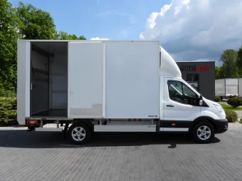 Ford Transit kontener winda 8 palet 130KM G31822 - zaladunek