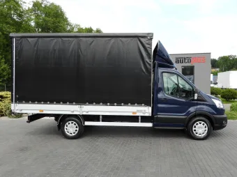 Ford Transit skrzynia plandeka 8 palet 170KM E66741 - bok prawy
