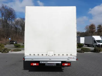 Ford Transit skrzynia plandeka 8 palet 130KM A32393 - bok tyl