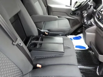 Ford Transit skrzynia plandeka 8 palet 170KM E66741 - fotel kierowcy