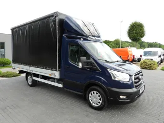 Ford Transit skrzynia plandeka 8 palet 170KM E66741 - przod prawy