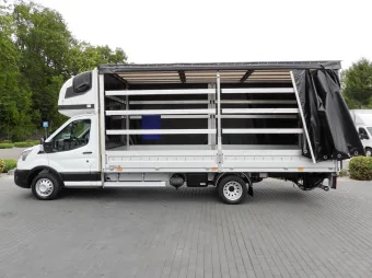 Ford Transit skrzynia plandeka 10 palet 130KM A30359 - zaladunek