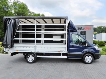 Ford Transit skrzynia plandeka 8 palet 170KM E66741 - zaladunek