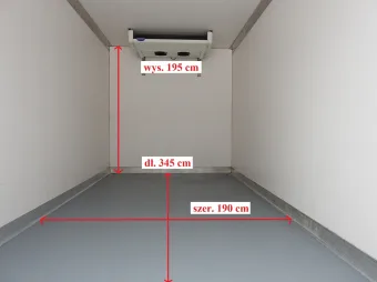 Iveco Daily kontener chłodnia 150KM 543596 - podwozie