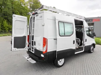 Iveco Daily brygadówka 180KM 347220 - tyl