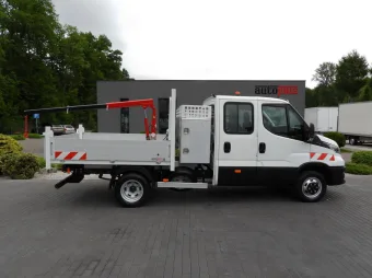 Iveco Daily doka wywrotka 160KM 319526 - bok zabudowy