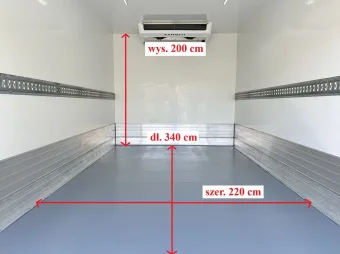 Iveco Daily kontener chłodnia 160KM 636155 - podwozie