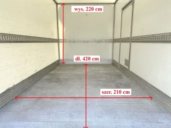 Iveco Daily kontener winda 8 palet 160KM 691147 - tyl zabudowy