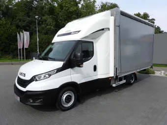 Iveco Daily skrzynia plandeka 10 palet 180KM 609285 - przod lewy