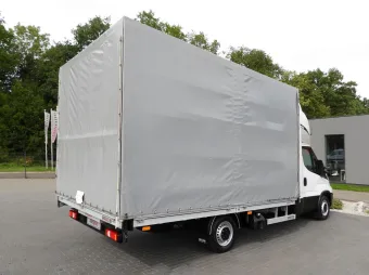 Iveco Daily skrzynia plandeka 10 palet 180KM 609285 - tyl zabudowy