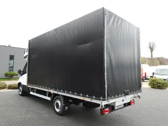 Iveco Daily skrzynia plandeka 10 palet 180KM 350891 - bok tyl