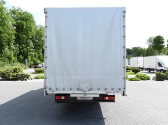 Iveco Daily skrzynia plandeka 10 palet 180KM 473187 - bok tyl