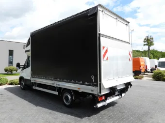 Iveco Daily skrzynia plandeka 8 palet 180KM 494459 - bok tyl