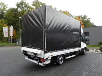 Iveco Daily skrzynia plandeka 8 palet 180KM 440376 - bok zabudowy