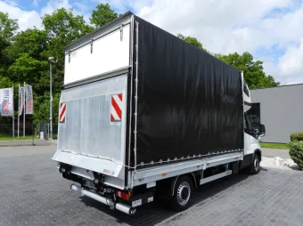 Iveco Daily skrzynia plandeka 8 palet 180KM 494459 - bok zabudowy
