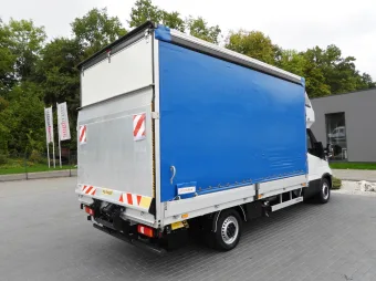 Iveco Daily skrzynia plandeka 8 palet 180KM 505903 - bok zabudowy