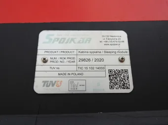 Iveco Daily skrzynia plandeka 10 palet 180KM 378090 - detal