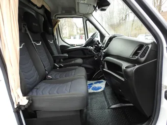 Iveco Daily skrzynia plandeka 10 palet 180KM 350891 - fotel kierowcy
