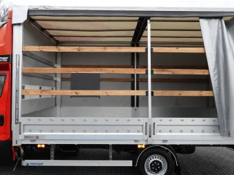 Iveco Daily skrzynia plandeka 10 palet 180KM 380321 - kabina