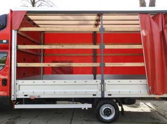 Iveco Daily skrzynia plandeka 10 palet 180KM 378090 - kierownica