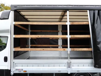 Iveco Daily skrzynia plandeka 8 palet 180KM 440376 - kierownica