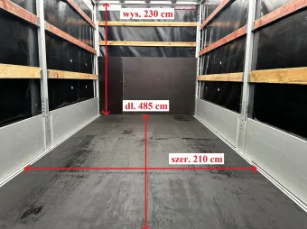 Iveco Daily skrzynia plandeka 10 palet 180KM 346660 - podwozie