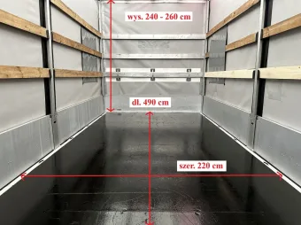 Iveco Daily skrzynia plandeka 10 palet 180KM 380321 - podwozie
