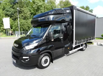 Iveco Daily skrzynia plandeka 8 palet 180KM 250675 - przod lewy
