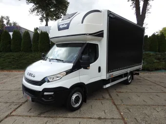 Iveco Daily skrzynia plandeka 8 palet 180KM 282410 - przod lewy