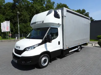 Iveco Daily skrzynia plandeka 10 palet 180KM 388946 - przod lewy