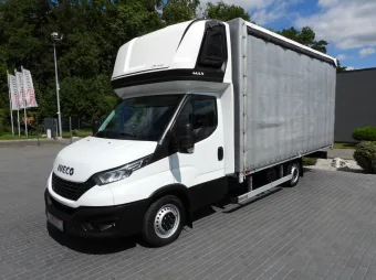 Iveco Daily skrzynia plandeka 10 palet 180KM 419085 - przod lewy
